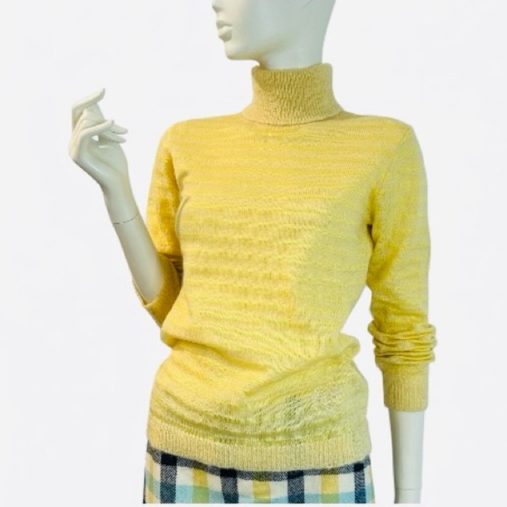 Y2K Descente Mohair Turtleneck Ski Sweater